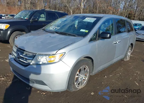 2012 Honda Odyssey Ex-L from USA, damaged, VIN 5FNRL5H63CB031110